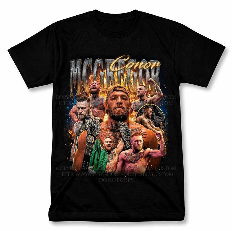 Conor McGregor UFC Graphic T shirt Vintage Bootleg Style MMA Tee 3XL