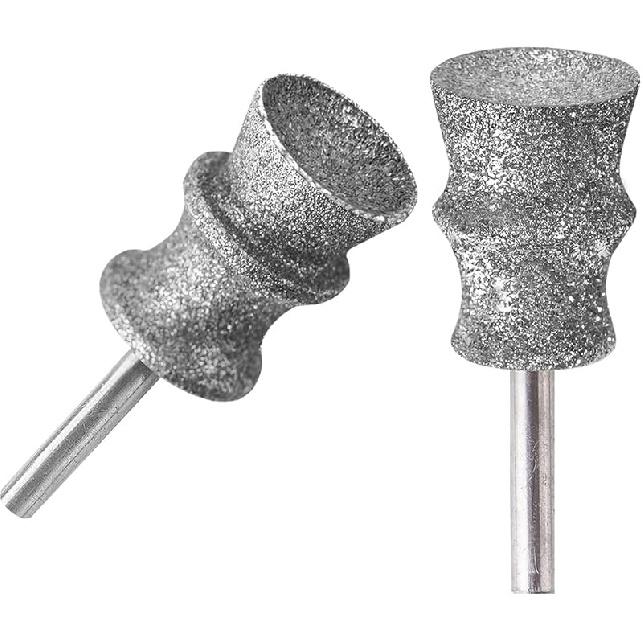 Diamond Dremel Dog Nail Grinder Bits for Rotary Tool-1/8'' Dremel Dog Nail Grinder Attachment-Pet Bit Work for Animals Nail Care (XX Large Q)