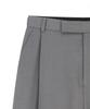 Pantaloni larghi classici a una piega NOIRER anni '80 (Grigio)