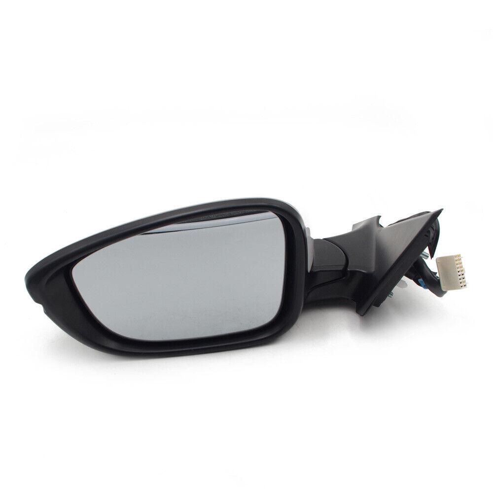Pair For Honda Accord White LH RH Side Power Heated Mirror W/Signal Lamp