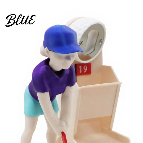 Interactive Game Bottle Themed Opener Printed Swing Golf Opener 3D Beer Buddy Portable Mini Sports Tabletop Design for Bar