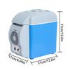 Portable Refrigerator For Car Travel Electric Fridge 7.5L Quiet Double-Mode Portable Refrigerator For Bedroom RV Kitchen Camping