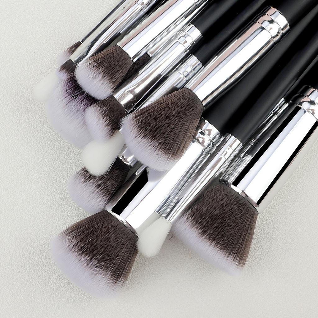 Makeup Brush Set Set of 15 Brushes for Beginners, Full Set of Makeup Tools, Soft Loose Powder Brush, Eyeshadow Brush, Eyeliner Brush.