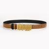 Genuine Leather Belt For Women With Smooth Buckle And Versatile Style For Daily Use