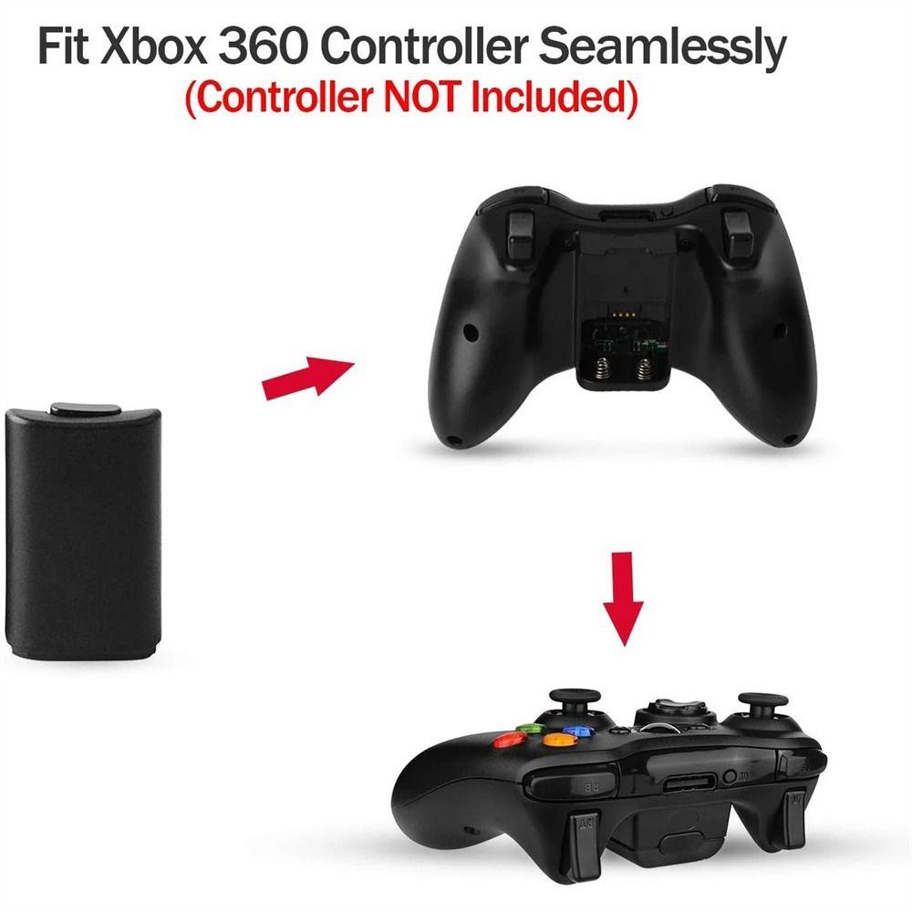 Gamepad AA Battery Case Cover Battery Pack Cover For Xbox 360 Back Door Case Game Battery Case