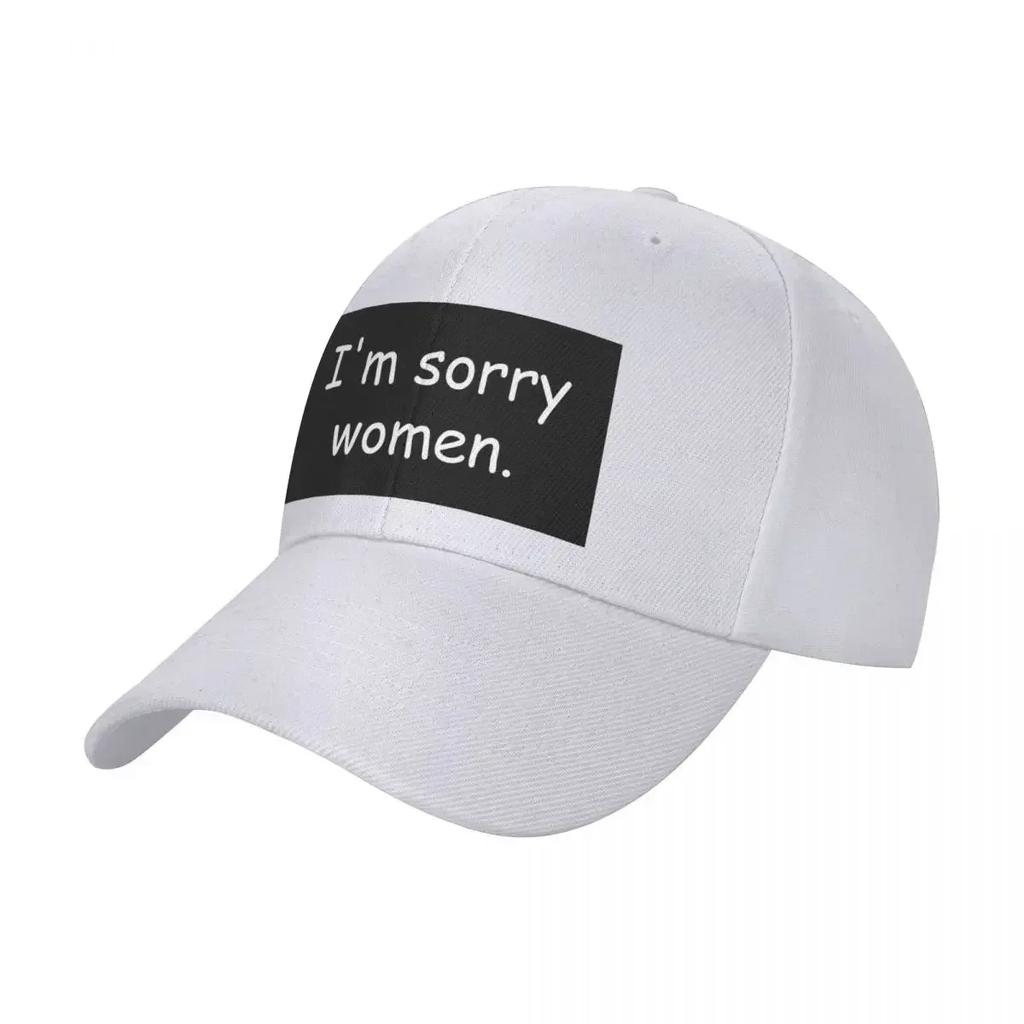 Im sorry Women Baseball Cap Military Tactical Cap birthday Uv Protection Solar Hat Hip Hop Golf Women Unisexs