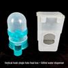 Pigeon Food and Water Dispenser with Lid - Anti-Spill Feeder Trough