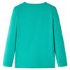 Kids Long Sleeve T Shirt Light Green Size 116