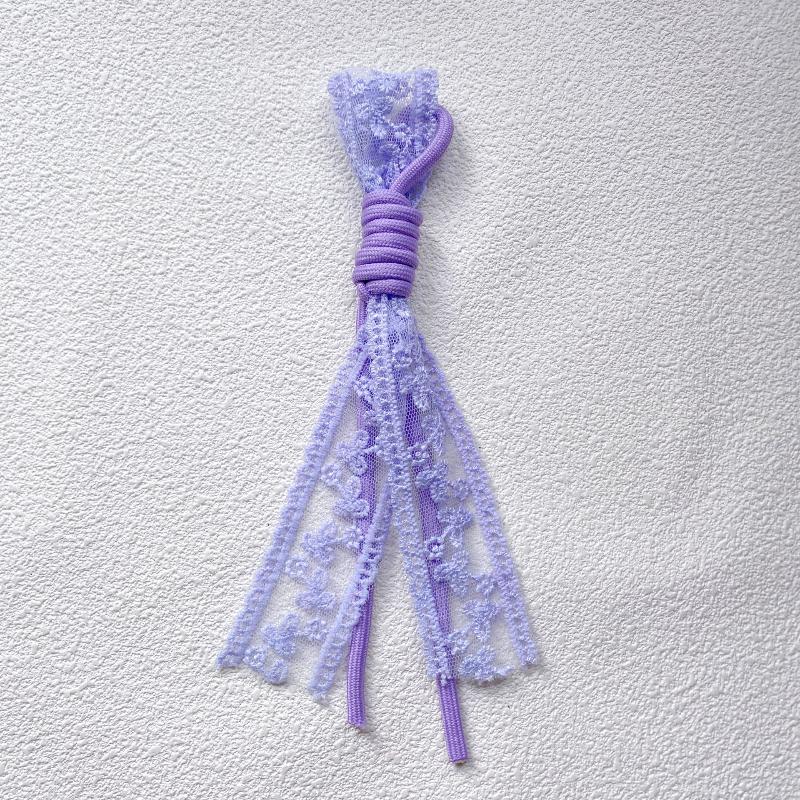 Lace Keychain Braided Rope Charm Pendant Keyring  Simple All-Matching Bag Decoration Jewelry Accessories