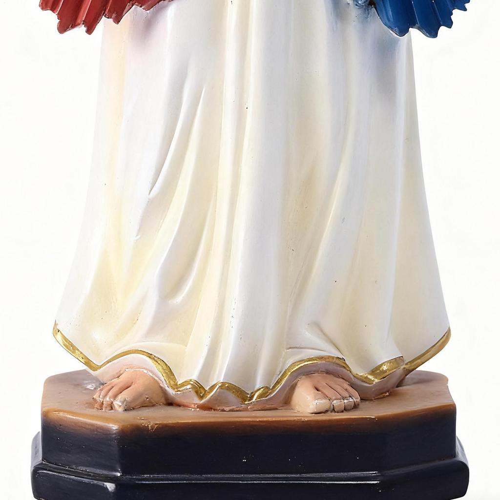 Jesus Statue Sacred 3D Classic Religious Collectibles Jesus Garden Statue For Thanksgiving Birthday Party Offices Home Living