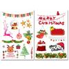 6 Bögen 2026 Weihnachtsaufkleber Santa Glocken Geschenk Dekorative Aufkleber Scrapbooking Journal Aufkleber