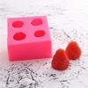 3D Fruit Shaped Fondant Molds Mini Fruit Shaped Fruit Fondant Molds DIY Heat-Resistant Chocolate Molds Gummies Making