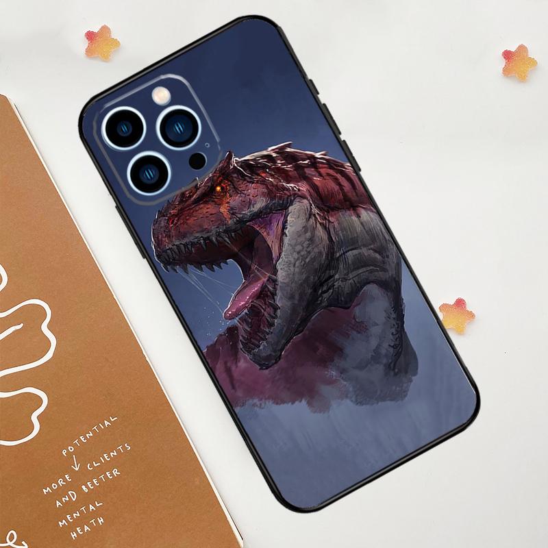 

Dragon Dinosaurs Phone Case For iPhone 17 Pro Max 14 11 15 16 Pro Max 13 12 mini 16 Plus 16e 17 Air Funda iPhone 14Pro MAX