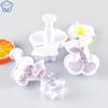 3 buc Cherry Sugarcraft Fondant Cutter Tort Mold DIY Tort Decorat Instrumente Plunger Pasta Zahăr Craft Die Plastic Cookie Cutter