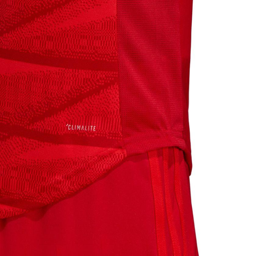 Adidas FC Bayern Munich 2019/20 Home Pullover Simple Short Sleeve Football Shirt Men Tops Red DX9252