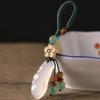 Beautifully Crafted Chalcedony Lucky Bean Pendant Accessory Offering Elegance And Practicality For All Occasion