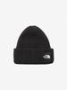 The North Face Short Rib Size F Beanie, Black,