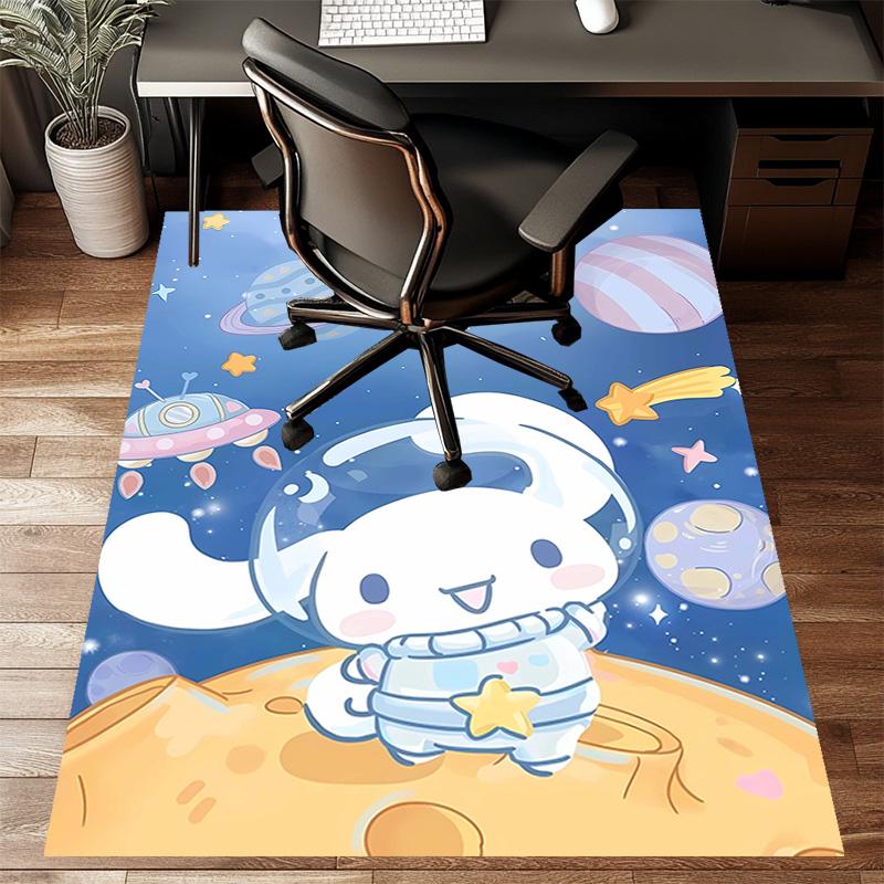 1pc Sanrio Cinnamoroll3 Design Printed Area Rug Carpet for Bedroom Living Room Home Decor Rugs Mat Non Slip Mat Rug for Bedside
