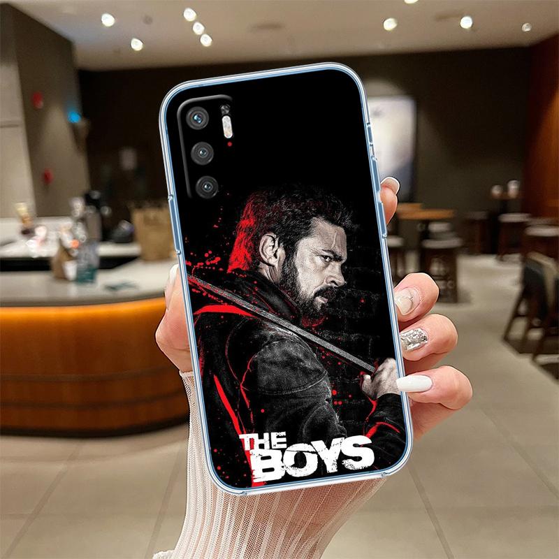 RE9 The Boys Transparent Phone Case for Samsung Galaxy A04 A04S A14 A23 A34 A54 M23 M33 M52 M53