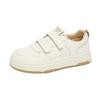Velcro little white shoes women's flat bottom 2025 spring new popular versatile platform student sports and leisure board shoes