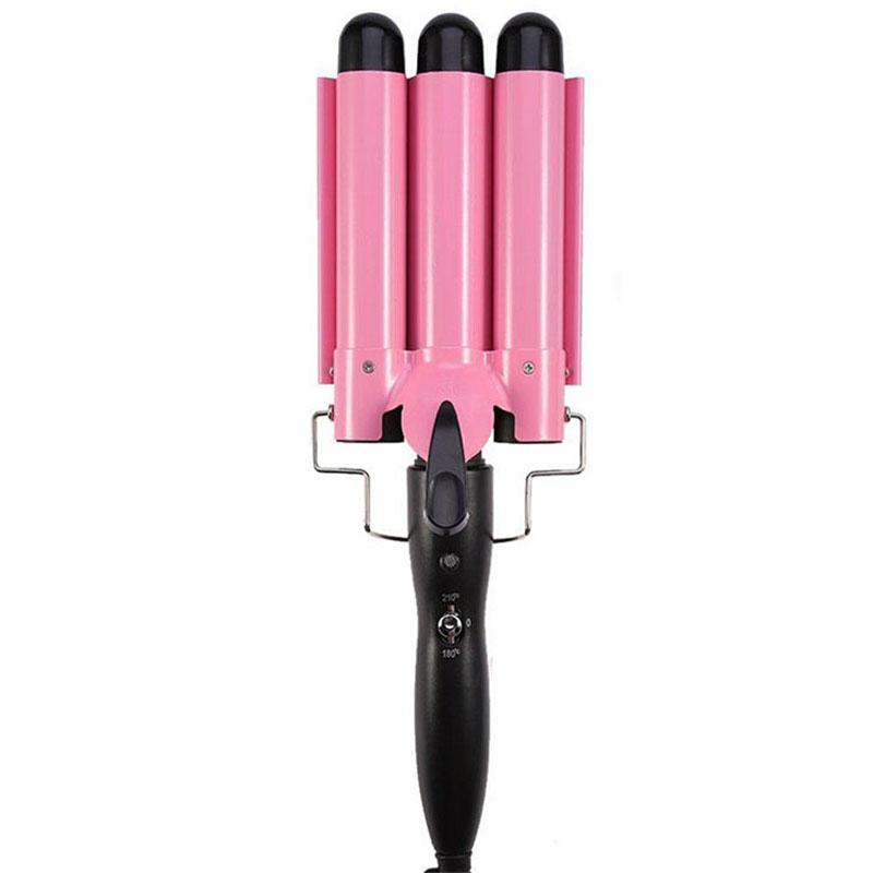 Electric Curling Stick Egg Roll Water Ripple Perm Three-tube Curling Iron Wave Waver Styling Tools Hair Styler Wand