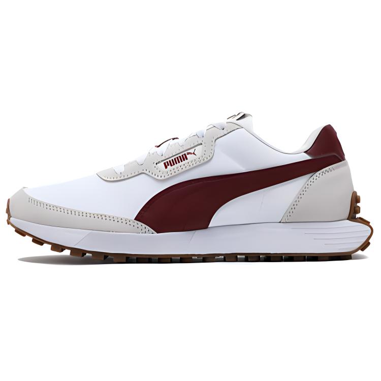 Puma Runtamed Series Comfortable Versatile Low-Top Casual Shoes Unisex sneaker White 401605-05
