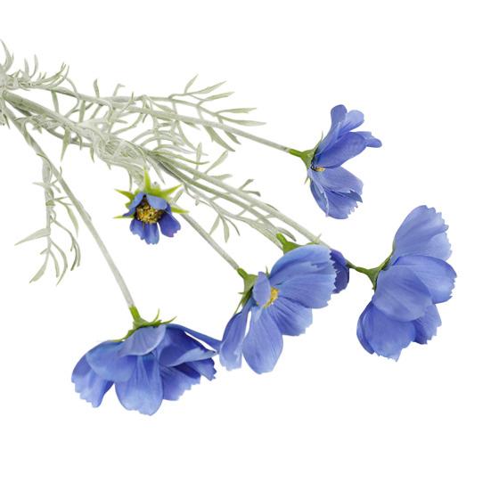 Künstliche Cosmeenblumen 23" Kunstseide Cosmeenblütenstiel Kunstblumen-Arrangements für DIY Hochzeitssträuße Heim-Büro Tischvasen-Dekoration