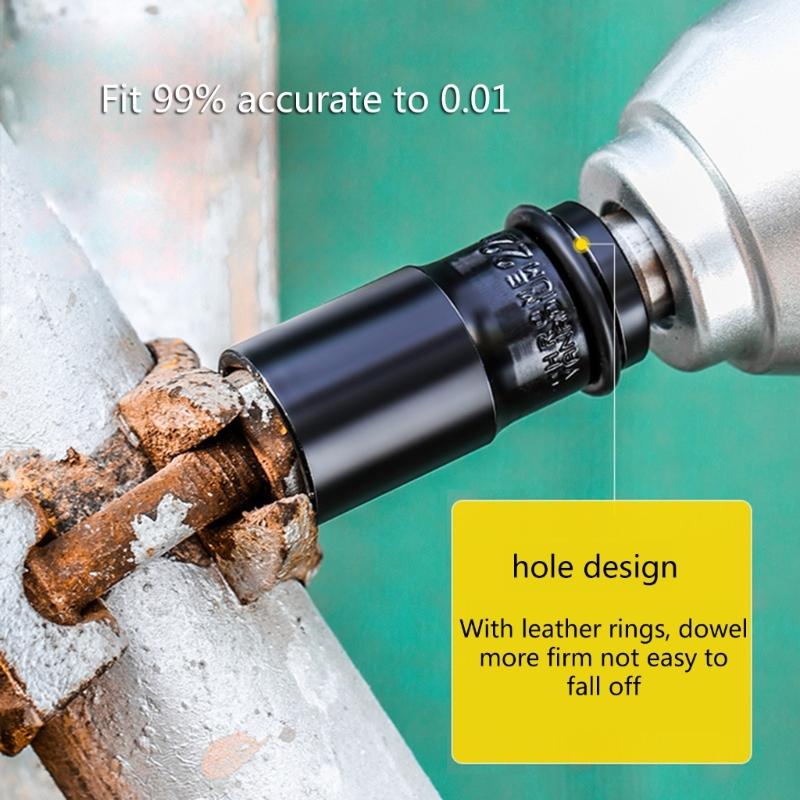 Convenient 1/2inch Extended HexSocket 1/2Inch Drive Metric Deep Impact Socket Easy to Use Tool for Secure Fastening