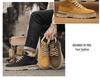 Men's Autumn High-Top Leather Martin Boots: Trendy, Thick-Soled Korean Style Casual Shoes