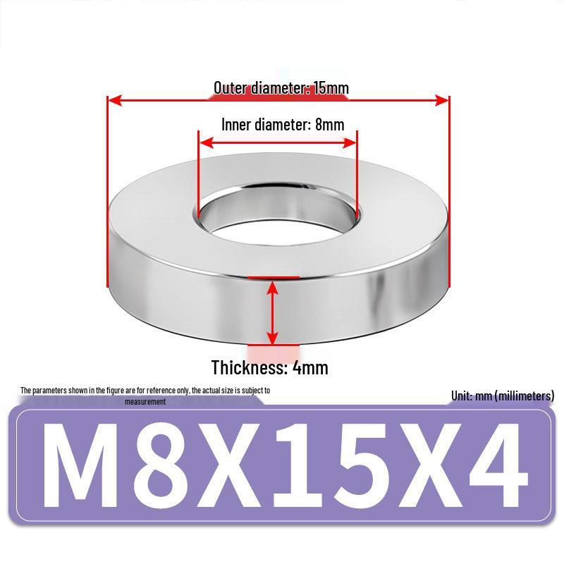 Precision CNC Machined 304 Stainless Steel Heavy-Duty Flat Washer