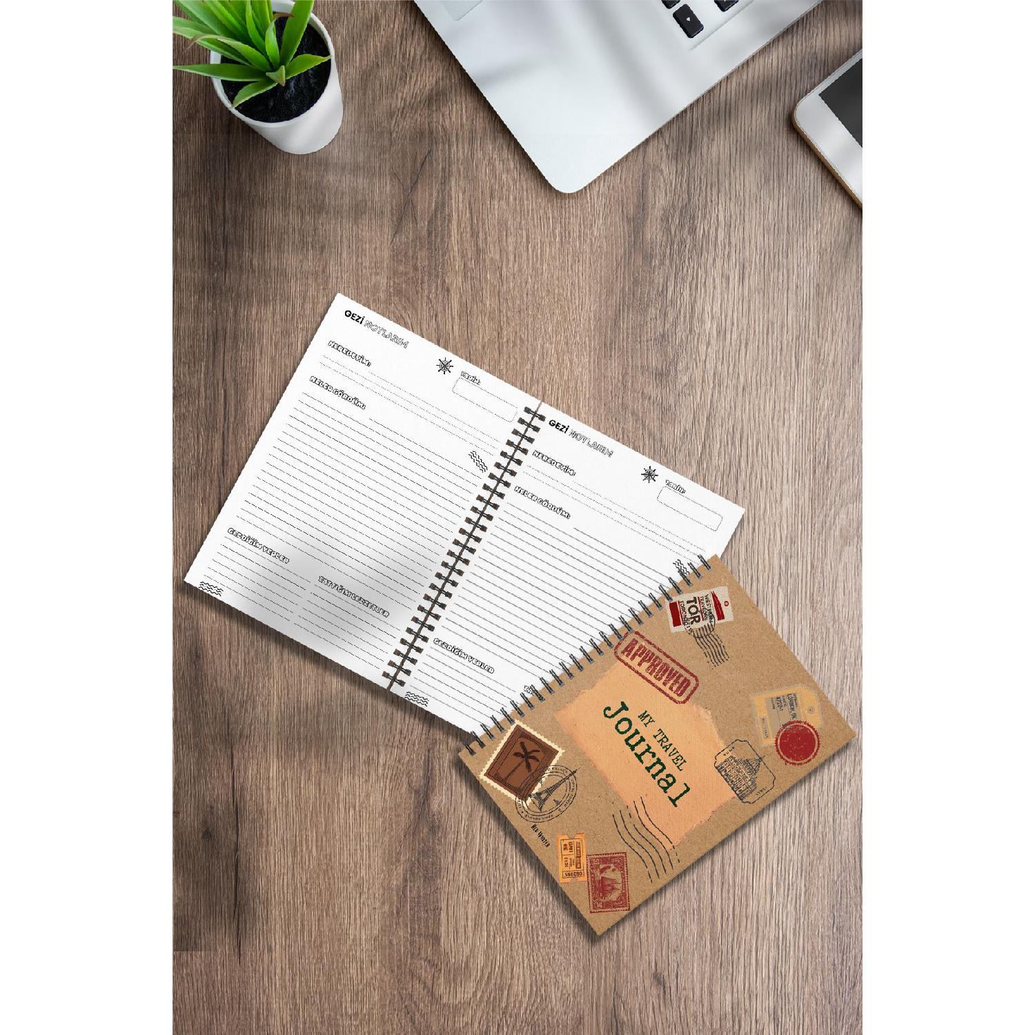 

Travel Journal, Adventure Notebook, Travel Memory Notebook - My Travel Journal Notebook чистий