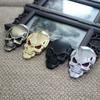 Skull Pirate Skeleton Buccaneer Head Skull 3D Metal Car Body Sticker Auto Rear Emblem Badge Decal