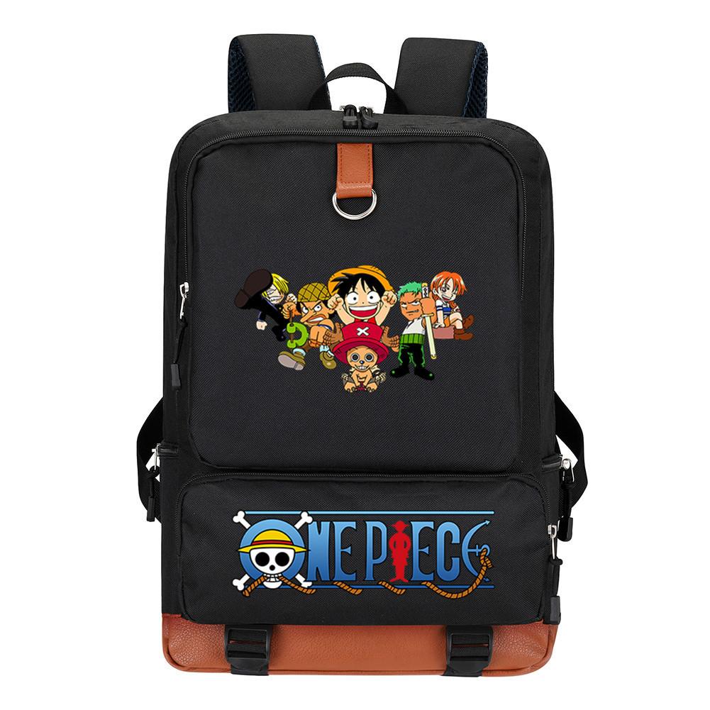 Popular Animation Peripheral Backpack Computer Bag Junior High School Students Personality Large Capacity Schoolbag