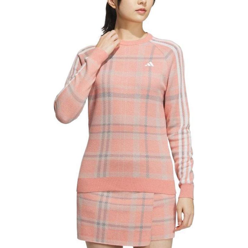 Adidas Sweaters Women's Pink Crew Neck Moderate Other HY0904