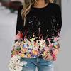 Long sleeved T-shirt women's fashion casual top