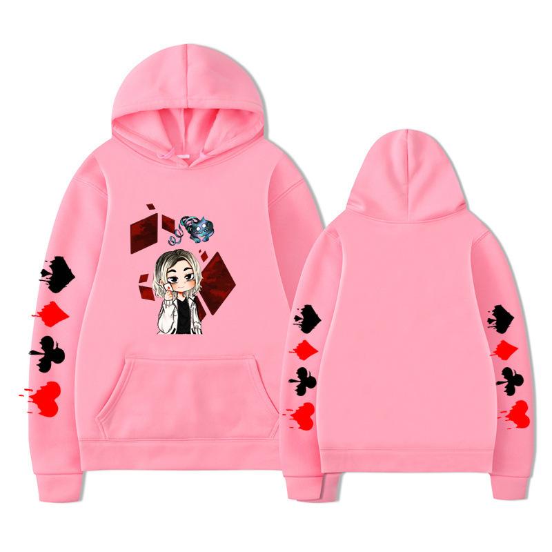 Hunter X Hunter Japanische Animation Hoodie Herren Damen Harajuku Pullover Streetwear Unisex Herbst/Winter Plüsch-Sweater