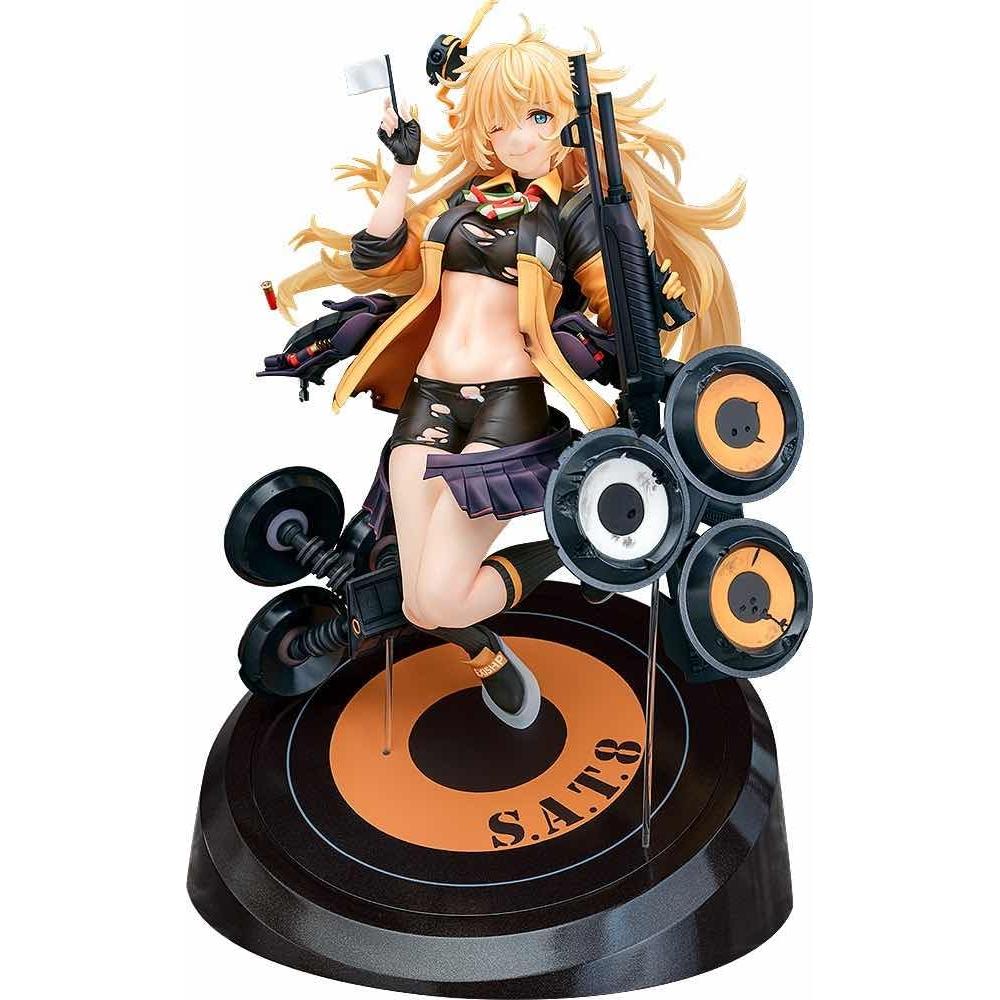Dolls' Frontline S.A.T.8 Heavy Damage Ver. 1/7 Scale ABS & PVC Painted Figure, Collectible Toy