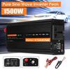 DC12V/24V/48V Do AC220V Inwerter Czystej Sinusoidy 50HZ Konwerter Mocy Booster Do Inwertera Samochodowego Domowy DIY 1500W