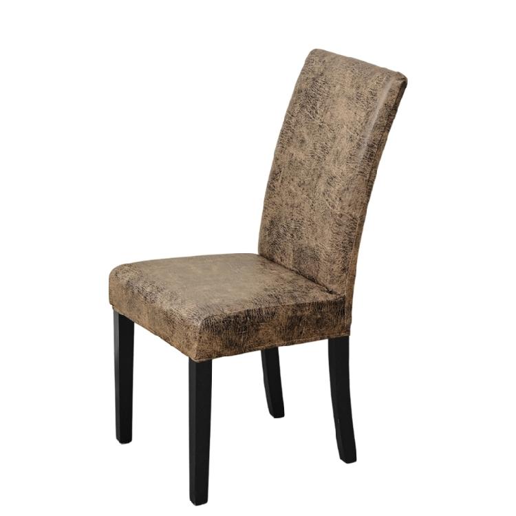 Растягивающийся водоотталкивающий чехол на стул из искусственной ПУ кожи состаренная отделка противоскользящий протектор сиденья легко чистящийся чехол на стул 990₽