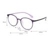Classic Computer Glasses Full Frame Women Men Anti Blue Light Vintage Round Eyewear Blocking Glasses Optical Spectacle Eyeglass
