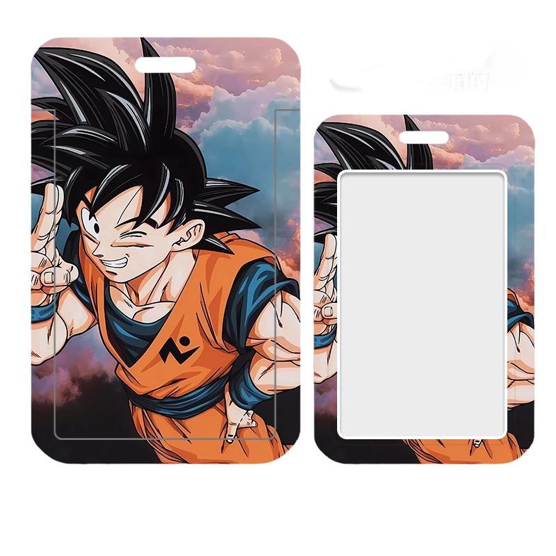 Characters Anime Card Holder Lanyard Keychain ID Credit Bus Card Cover Hang Rope Lariat Lanyard Key Rings Fans Gifts
