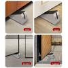 Adjustable Spring Door Stopper - Anti-Collision Door Blocker, Windproof and Heightened Door Wedge.