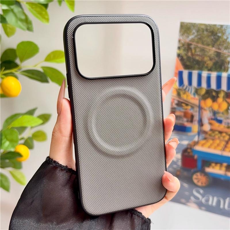 For Huawei Honor 600 Pro Case Luxury PU leather Matte Magnetic MagSafe Protective Back Cover Case For Honor600 600Pro Shell