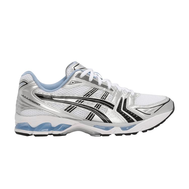 

ASICS JJJJound x Gel Kayano 14 White Baby Blue Unisex Sneakers Silver Black 1203A961-101 38