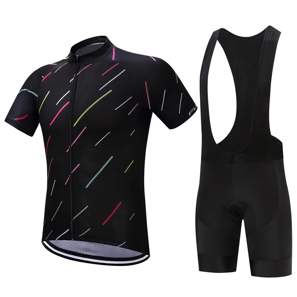 Men's Short Sleeve Cycling Wear Set Quick Dry Biking Shorts for Professional 2026 Summer Breathable Outdoor Sports Cycling Suit Set
