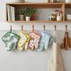 MDNG Thickened BBQ Heat-Resistant Glove & Pot Holder Set