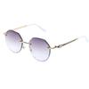 Women Luxury Fashionable Reading Glasses Retro Round Rimless 3D Flora Far Sight Eyeglasses Men Metal Presbyopia Sunglasses