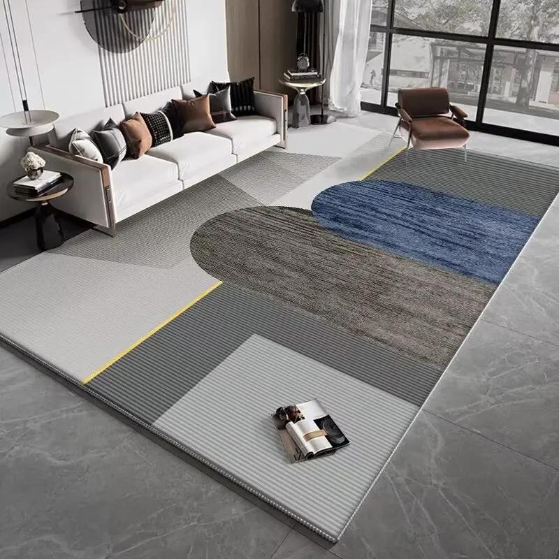 Nordic Abstract Geometric Carpets for Living Room Decoration Home Area Large Area Rugs Soft Bedroom Decor Bedside Lounge Mats