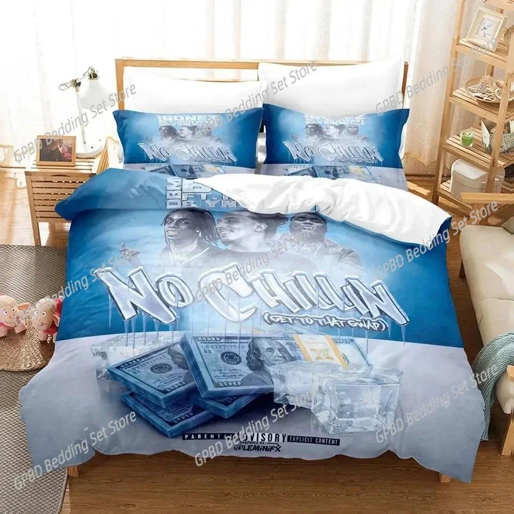 3D Print Rapper Rod Wave Bedding Set For Bedroom Soft Modern Bedspreads Comefortable Kids Duvet Cover Quilt Cover And Pillowcase
