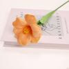 5pc/set Simulation Tulip Fake Flower Artificial 5-Head Tulips Bouquet Luxury Silicone Fake Flowers Wedding Party Decorative New